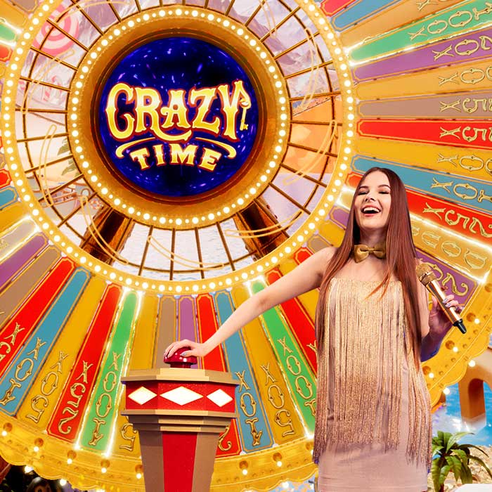 Crazy Time логотипі